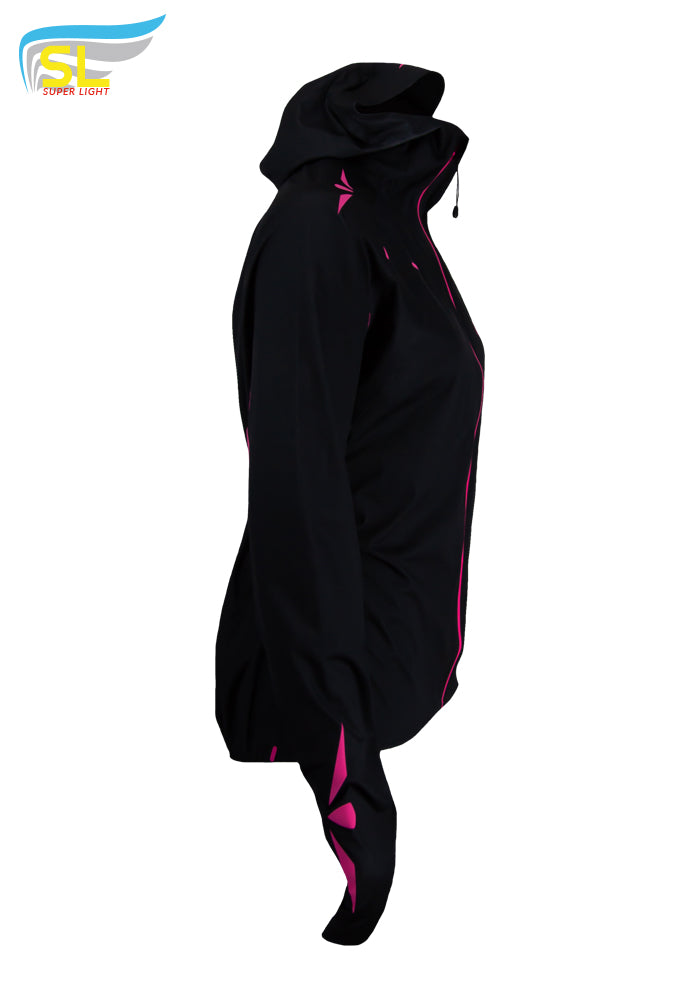 RAIN JACKET X WOMAN | BLACK PINK | Coats &amp; Jackets | Uglow Sport